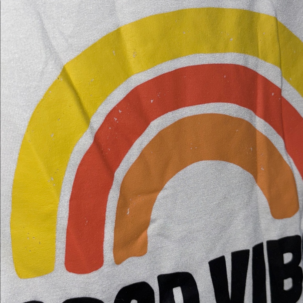 “Good Vibes” Rainbow Graphic Jogger Lounge Set - Picture 3 of 10